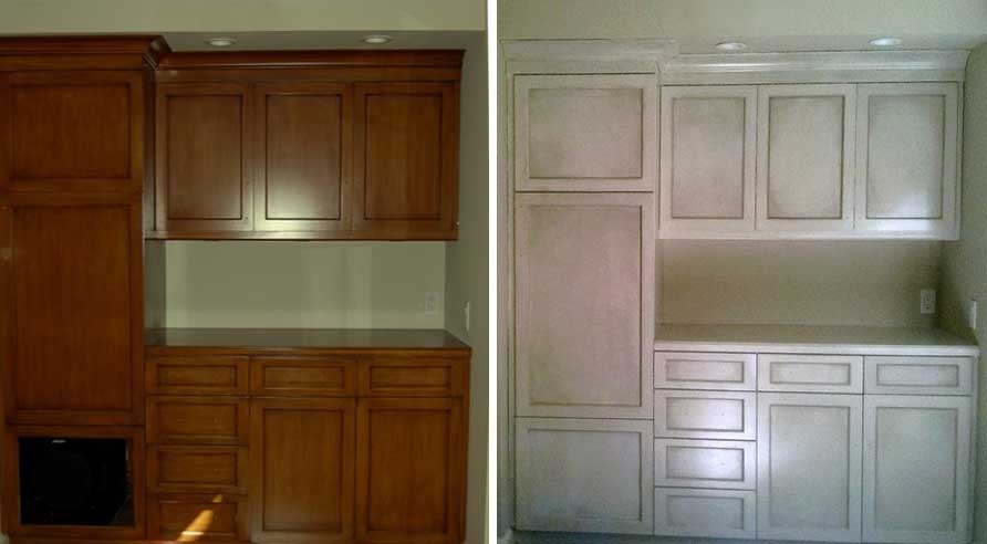cabinets before-and-after